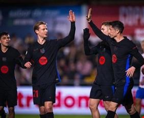 برشلونة يكتسح بارباسترو ويبلغ ثمن نهائي كأس الملك