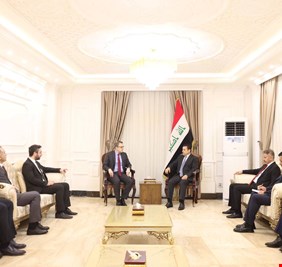 الأعرجي يستقبل السفير التركي في بغداد