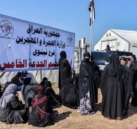 العراق يستقبل 150 عائلة من الدواعش من مخيم الهول