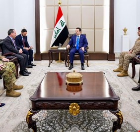 السوداني يجري مباحثات مع التحالف الدولي