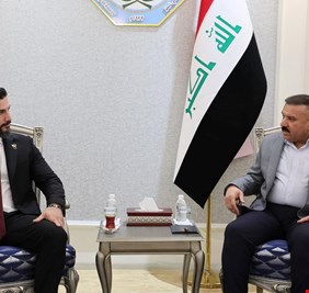 وزير الداخلية يستقبل الطبيب العراقي محمد أبو رغيف