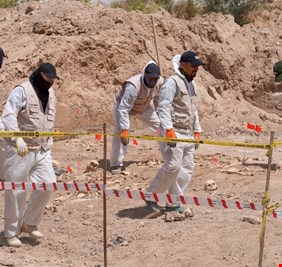 العراق يستعد لفتح اكبر مقبرة جماعية في نينوى