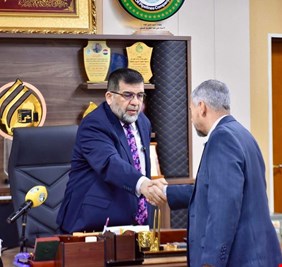 مدير عام شركة خطوط الأنابيب النفطية يلتقي مدير عام موانئ العراق لبحث تطوير الأرصفة النفطية وتعزيز قدرات ميناء خور الزبير