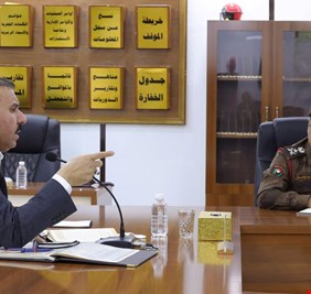 وزير الداخلية يستمع إلى إيجاز مفصل عن واجبات ألوية قيادة حدود المنطقة الثانية