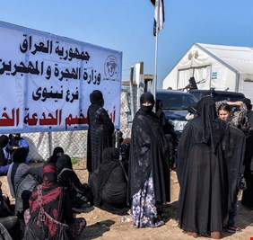 عودة 186 عائلة عراقية من مخيم الهول إلى نينوى وسط إجراءات أمنية مشددة