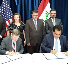 امريكا ترسل اكبر بعثة تجارية إلى العراق