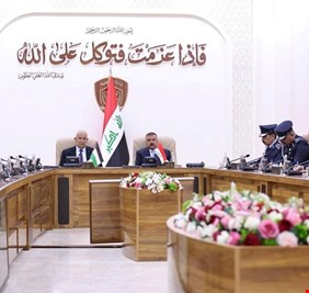 وزير الداخلية الفلسطيني يزور مقر قيادة قوات الحدود العراقية