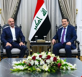 السوداني و طالباني يؤكدان اهمية تنفيذ البرنامج الحكومي