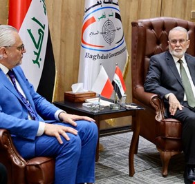 محافظ بغداد يبحث مع وفد بولندي آفاق التعاون المشترك