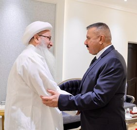 وزير الداخلية يلتقي ممثل طائفة البهرة في العراق