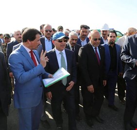 بإشراف الوزير  ريگاني.  الإعمار تُنجز مشروع مجاري قضاء الحمدانية في نينوى