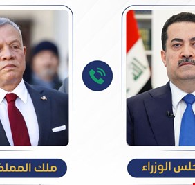 مباحثات هاتفية بين العراق و الأردن