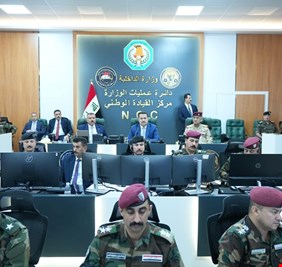 السوداني يزور مركز القيادة الوطني لمتابعة التحضيرات الجارية لعقد القمتين العربية والتنموية في بغداد