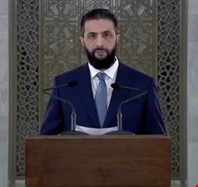 الجولاني يؤكد رغبة السوداني بتطبيع العلاقة مع سوريا