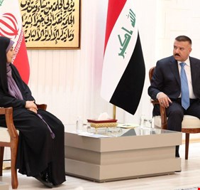 وزير الداخلية يلتقي وزيرة الطرق وبناء المدن الإيرانية