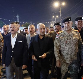 وزير الداخلية يجري جولة ميدانية في مدينة الكاظمية المقدسة