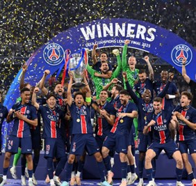 باريس سان جيرمان يقهر إنتر ميلان بخماسية ويتوج بلقب دوري أبطال أوروبا للمرة الأولى في تاريخه