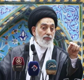 خطيب جمعة النجف يشيد باعتقال خلايا بعثية