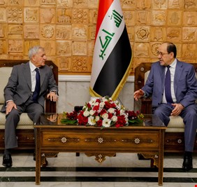 المالكي و رئيس الجمهورية يدعوان إلى عدم استخدام الأراضي العراقية للهجوم على إيران