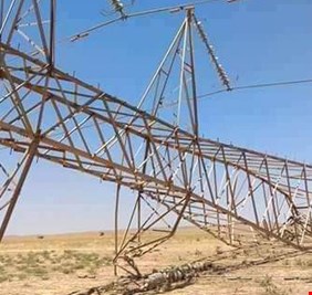 الكهرباء ترصد اعمال تخريبية تطال ابراج نقل الطاقة