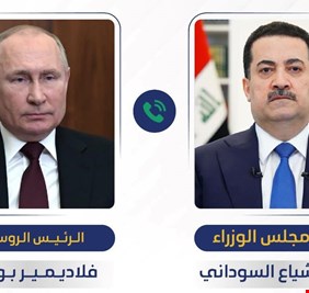تفاصيل المكالمة الهاتفية بين السوداني و الرئيس الروسي فلاديمير بوتين