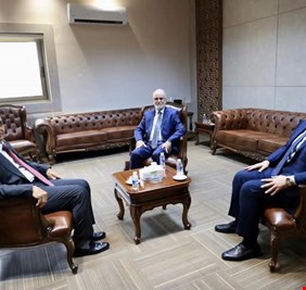 محافظ بغداد ورئيس مجلس المحافظة يلتقيان رئيس محكمة استئناف الكرخ لبحث التعاون المشترك