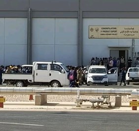 اضراب عمال الشركة الهندية يوقف مصفى كربلاء