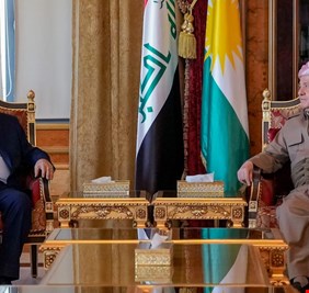 المشهداني يبحث مع بارزاني أزمة رواتب موظفي كردستان العراق