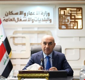 بإشراف وزير الإعمار والإسكان بنكين ريگاني.. المباشرة بتركيب الزجاج الخارجي لجسر الحرية (الكريعات)