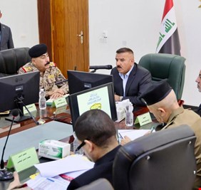 وزير الداخلية يصل محافظة ديالى ويعقد اجتماعاً موسعاً لعرض الخطط الخاصة بزيارة الأربعين لعدد من المحافظات