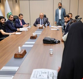 مدير عام المنتجات النفطية يلتقي بعدد من المراجعين والموظفين للنظر في طلباتهم