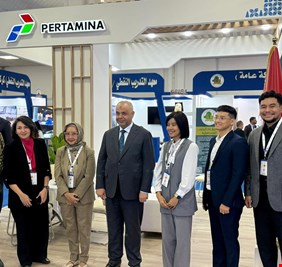 مدير عام شركة توزيع المنتجات النفطية يزور معرض بغداد الدولي