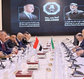 الشمري يبحث مع مسؤول أمني ايراني ملف تعريب السلاح