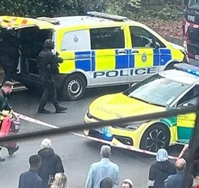 مصابون بحادث طعن خارج كنيس يهودي في مانشستر
