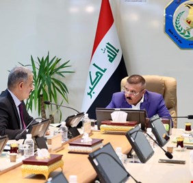 الشمري يتابع مراحل انجاز ملعب الشرطة