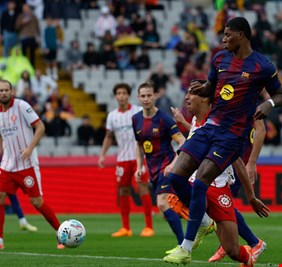 برشلونة يخطف فوزا 