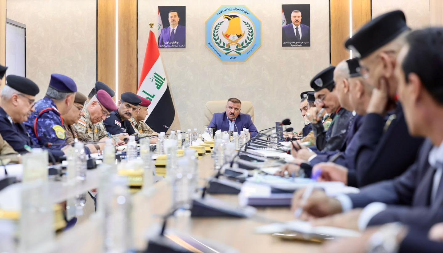 وزير الداخلية يترأس مؤتمرا بحضور رئيس اللجنة الأمنية العليا لانتخابات مجلس النواب