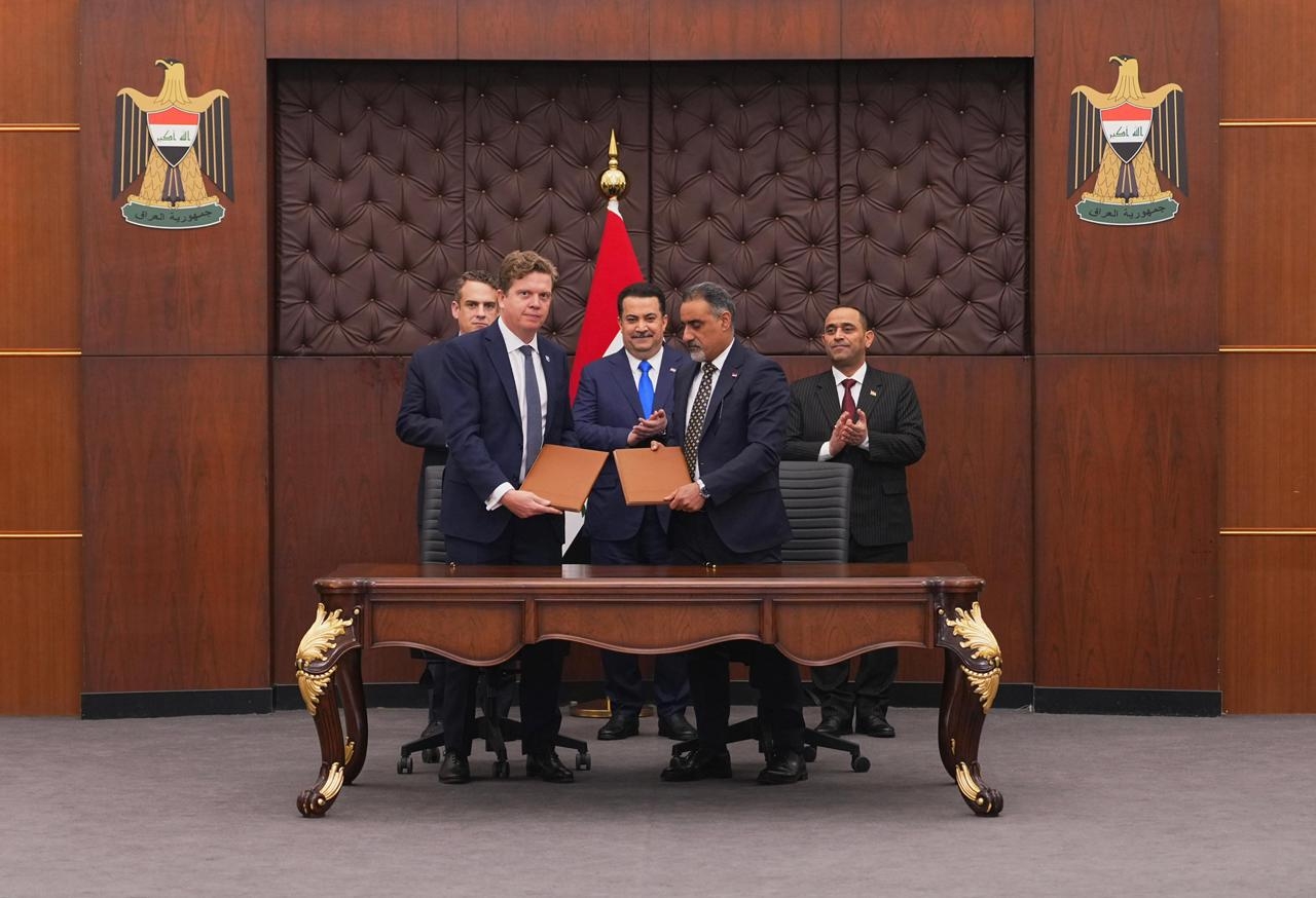 العراق يوقع اتفاقية لإنشاء منصة عائمة الغاز الطبيعي مع شركة أمريكية