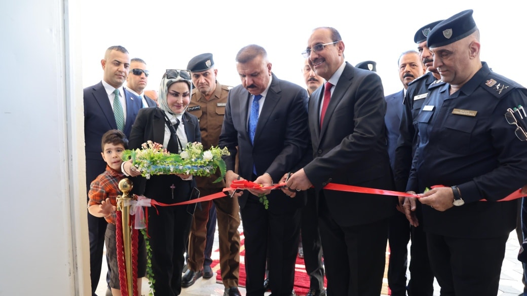 وزير الداخلية يفتتح المبنى الجديد لقسم التسجيل المركزي في الرصافة الأولى
