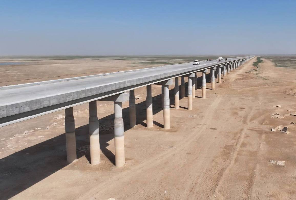الإعمار تعلن إنجاز 88 بالمائة من مشروع جسر حمرين الكونكريتي في ديالى