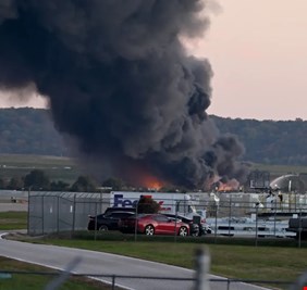 قتلى وجرحى بتحطم طائرة اميركية