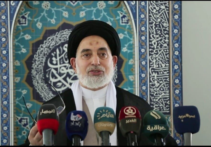 خطيب جمعة النجف يدعو للضغط على تركيا لإيقاف أزمة المياه