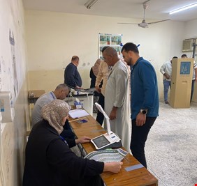 شبكة مراسلي (العراق اليوم) ترصد إقبالاً واسعاً على مراكز الاقتراع في مدينة الصدر