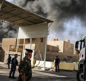 التجارة تؤكد عدم تضرر صناديق الاقتراع في حريق النجف