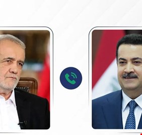 السوداني يتلقى مكالمة هاتفية من الرئيس الإيراني