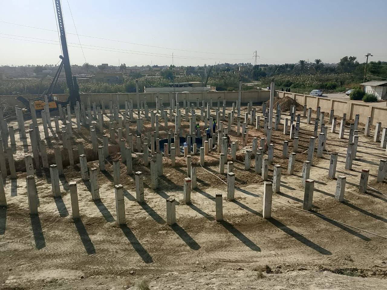 الإعمار تحث الخطى لإنجاز مشروع ماء المهناوية في محافظة الديوانية