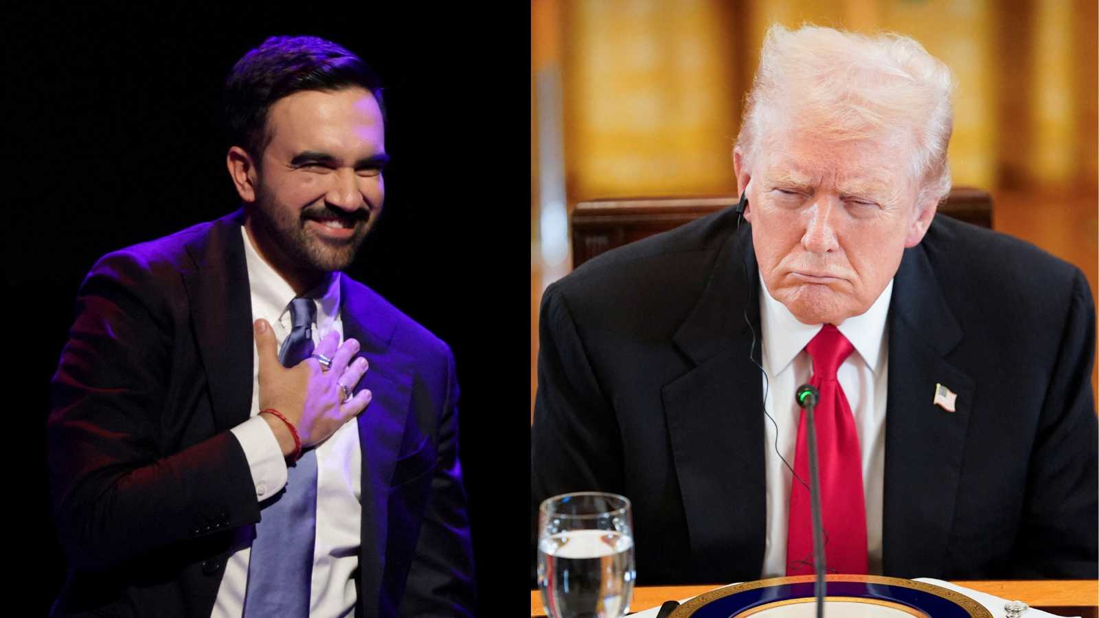 ترامب يعلن نيته لقاء عمدة نيويورك ممداني