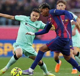 أكثر لاعب أبهر جماهير برشلونة في لقاء أتلتيك بلباو