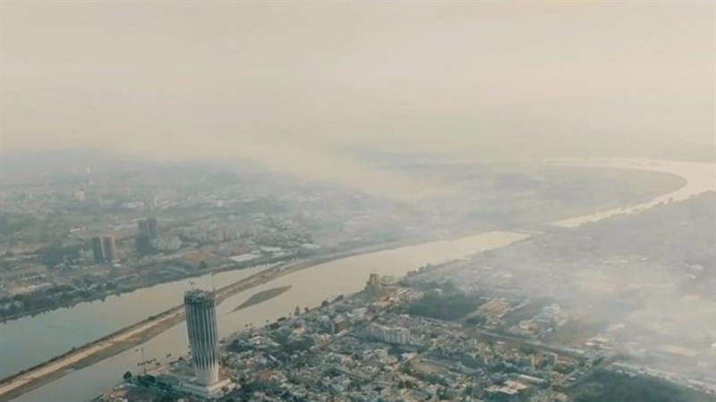 وزارة البيئة تصدر توضيحاً حول الدخان في بغداد
