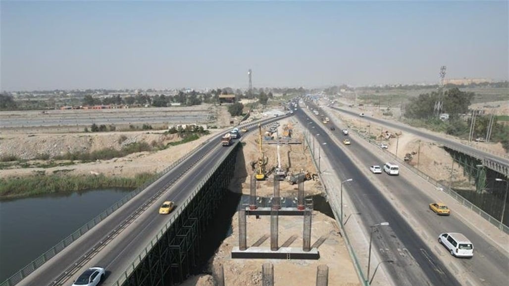 الإعمار تعلن جاهزية مسار الطريق الحلفي الرابع في بغداد